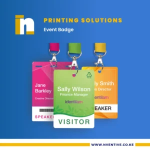 Event Badge Printing at Nventive Communication Printing Solutions