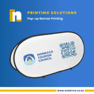 Pop-up Banner Printing at Nventive Communication Printing Solutions