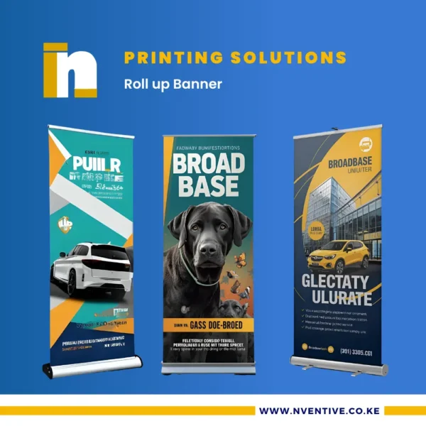 Roll up Banner Printing at Nventive Communication Printing Solutions