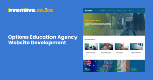 Options Education Agency Website Development by Nventive Communication