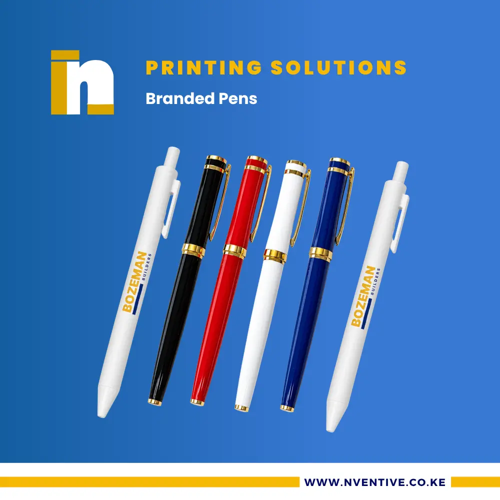 Branded Pens 1 Branded Pen UV Printing at Nventive Communication Printing Solutions