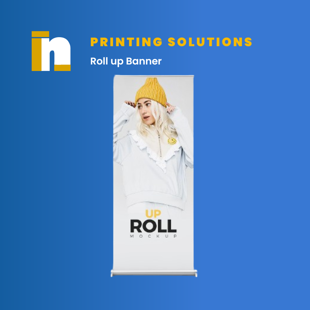Narrow base Roll u p Banner Printing at Nventive Communication Printing Solutions