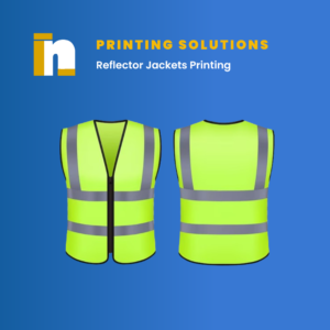 Reflector Jackets printed at Nventive Communication MOQ 15