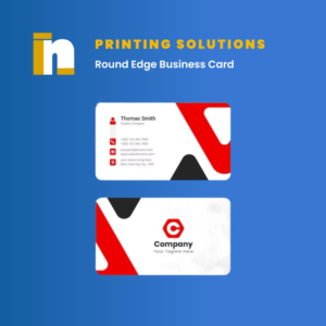 Round Edge Business Cards Printing at Nventive Communication Printing Solutions