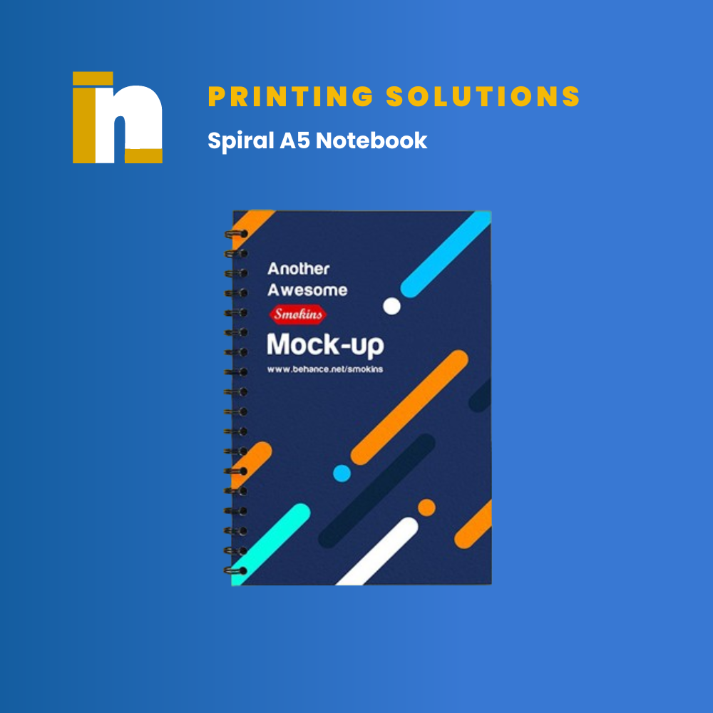 Spiral A5 Notebooks Printing at Nventive Communication Printing Solutions