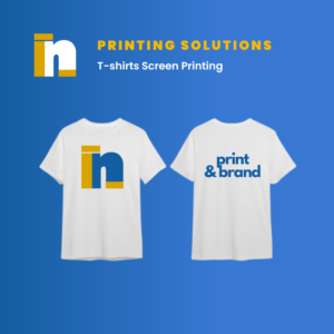 Screen-Printed T-Shirts at Nventive Communication MOQ 15