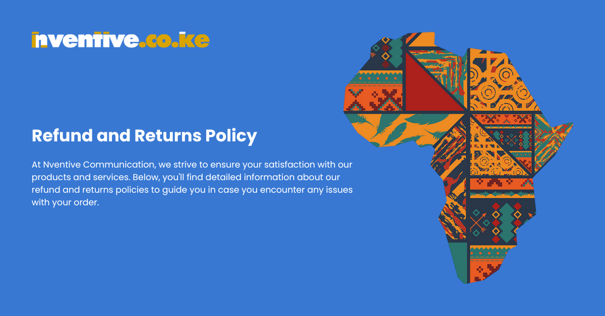 Refund and Returns Policy at Nventive Communication Limited