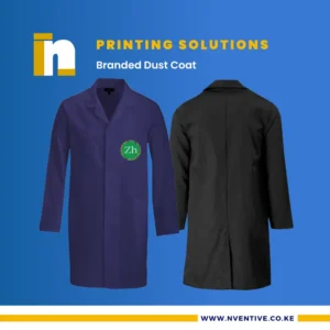 Quality Branded Dust Coats at Nventive Communication (1)