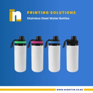 Branded Stainless Steel Water Bottles at Nventive Communication