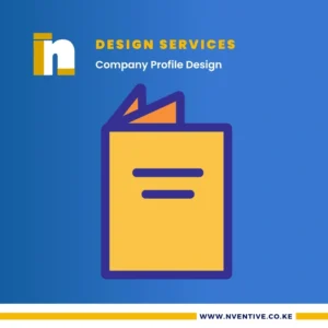 Company Profile Design at Nventive Communication Design Services