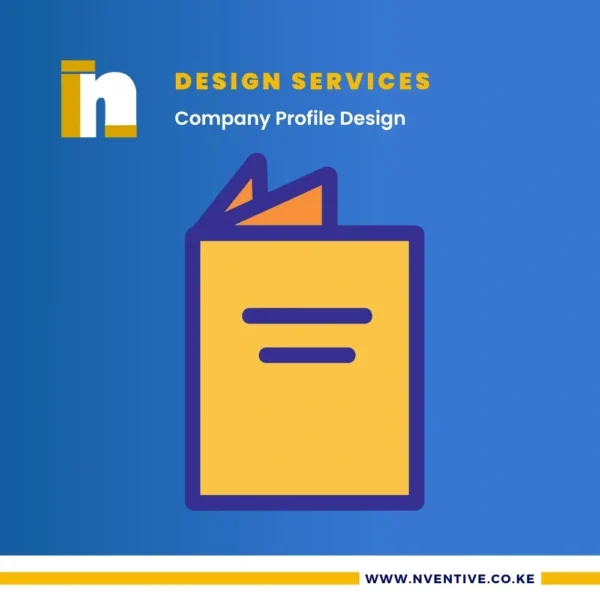 Company Profile Design at Nventive Communication Design Services