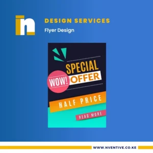 Flyer Design at Nventive Communication Design Services