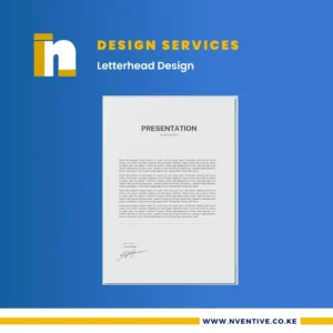 Letterhead Design at Nventive Communication Design Services