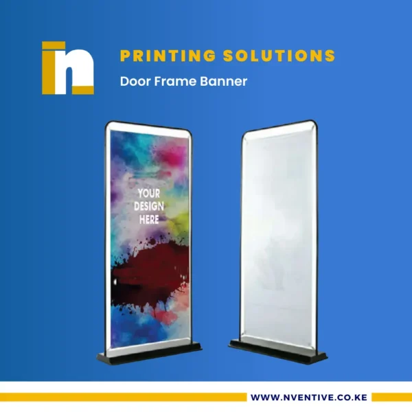 Door Frame Banner at Nventive Communication Printing Solutions