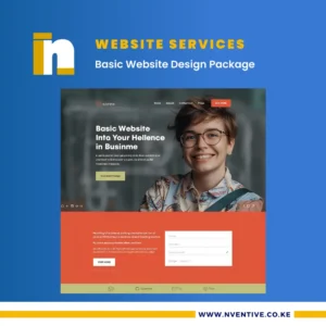 Basic Website Design Package – Nventive Communication