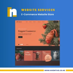 E-Commerce Website Store Design at Nventive Communication