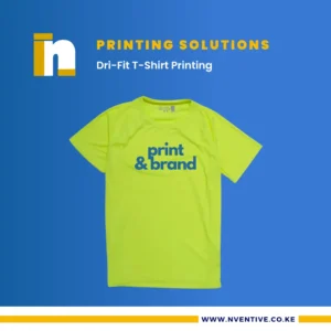 Custom Dri-Fit T-Shirt Printing at Nventive Communication Printing Solutions