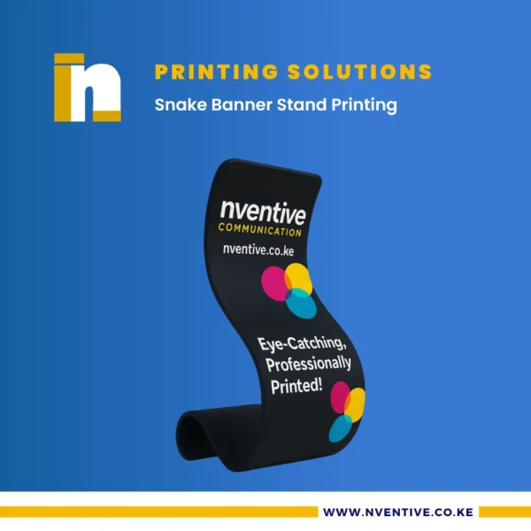 Snake Banner Stand Printing