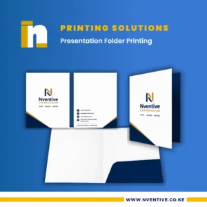 A4 Presentation Folder Printing at Nventive Communication Printing Solutions