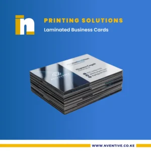 Laminated Business Cards at Nventive Communication Printing Solutions