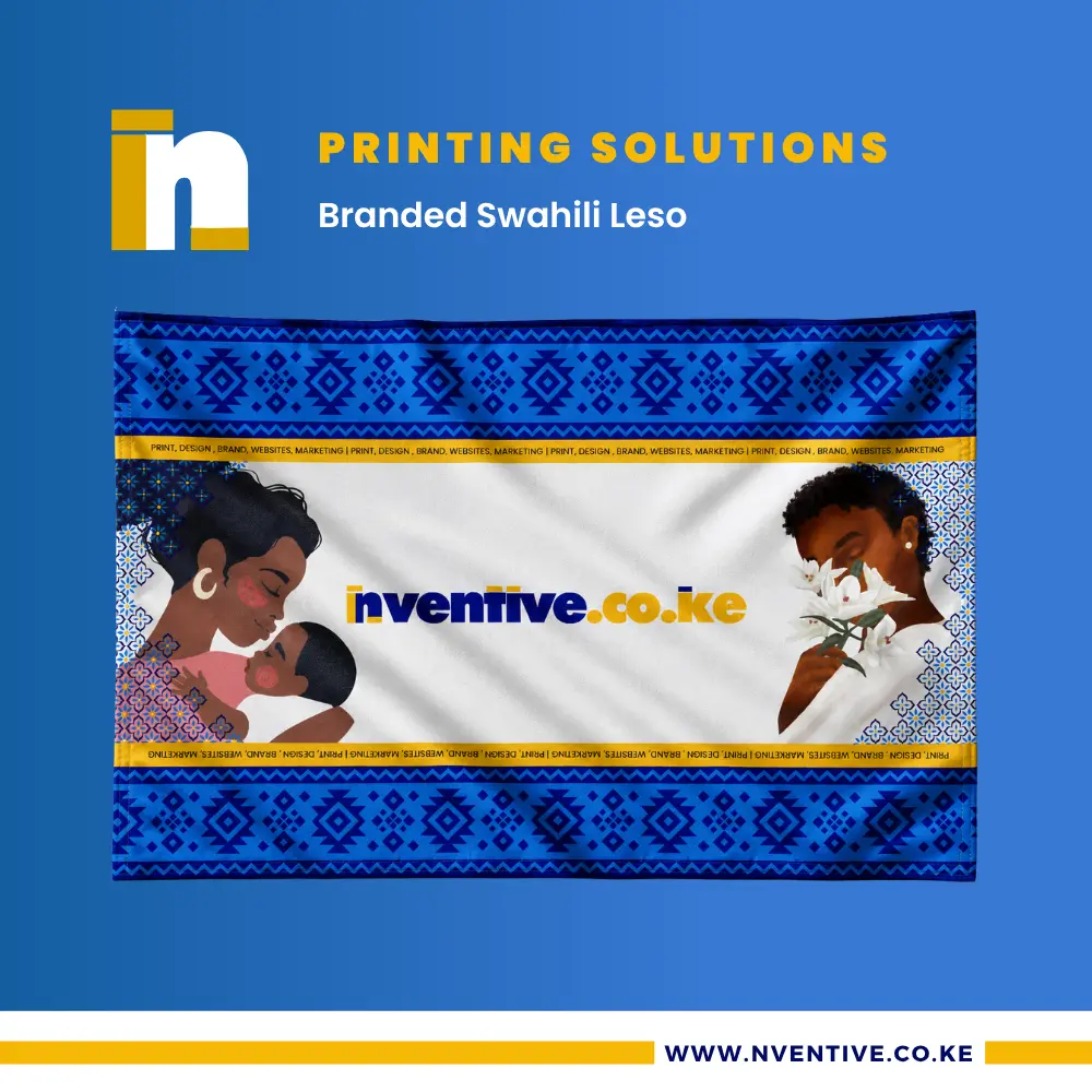 Swahili Leso 1 Branded Swahili Leso at Nventive Communication Printing Solutions