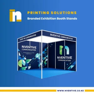 Branded Exhibition Booth Stands at Nventive Communication Printing Solutions