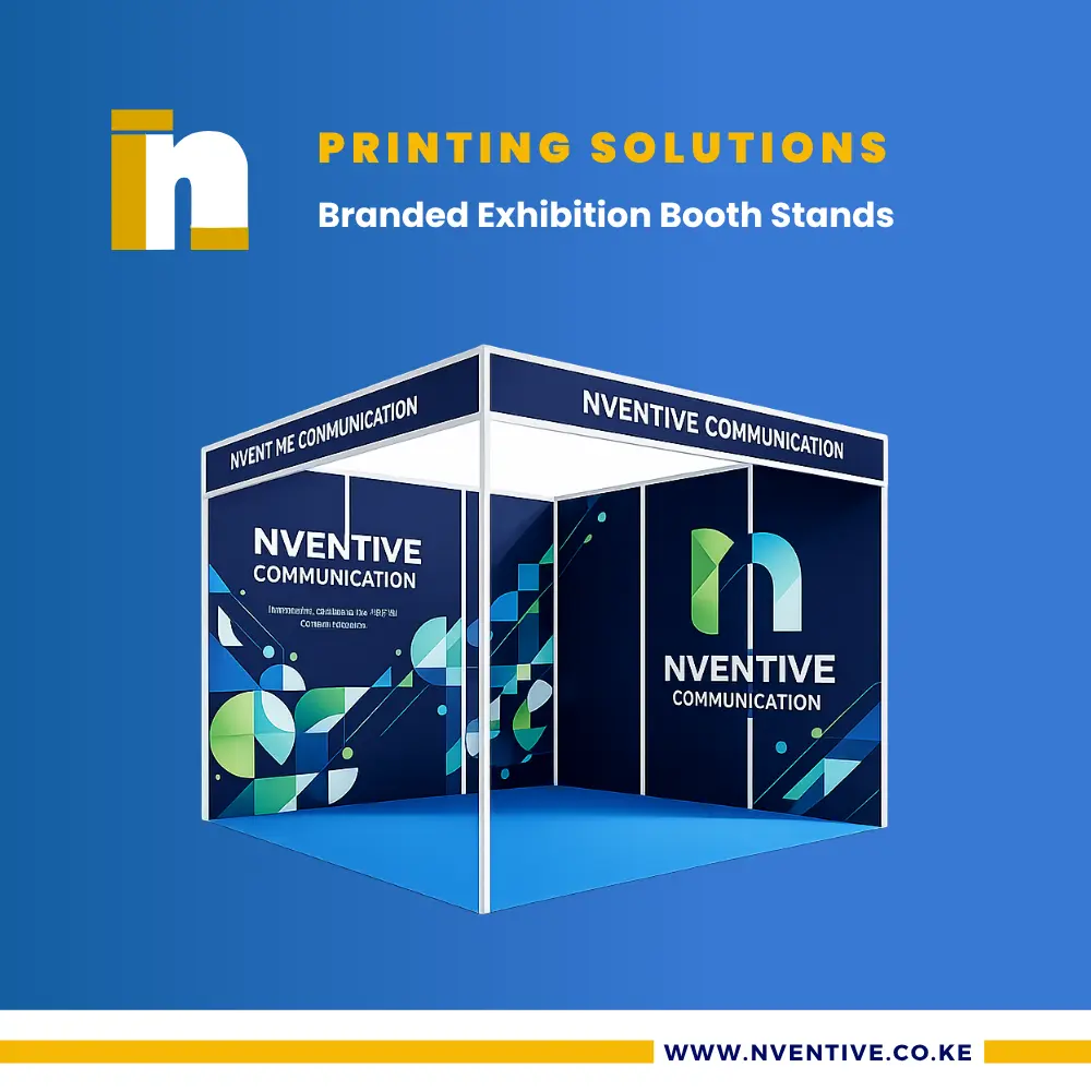Exhibition Booth Stand 1 Branded Exhibition Booth Stands at Nventive Communication Printing Solutions