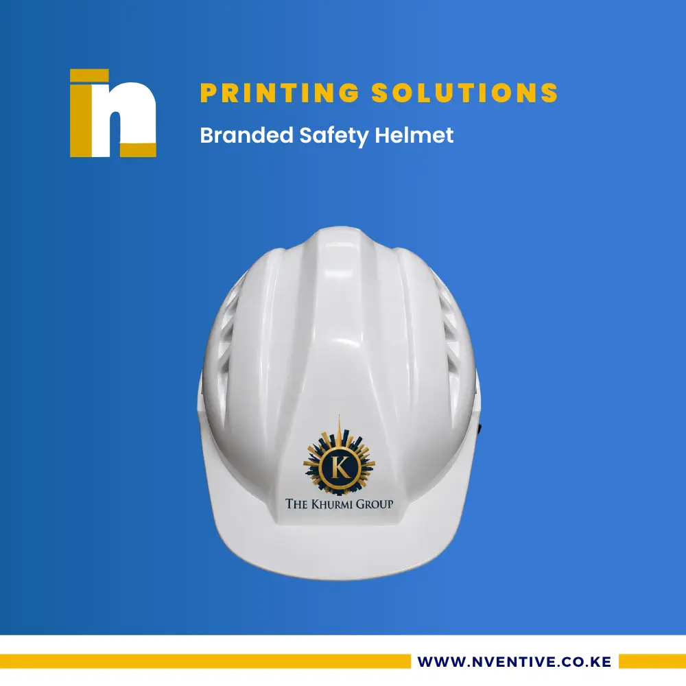 Safety Helmets 1 Branded Safety Helmets at Nventive Communication Printing Solutions