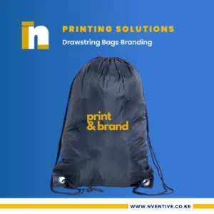 Drawstring Bags Branding at Nventive Communication Printing Solutions