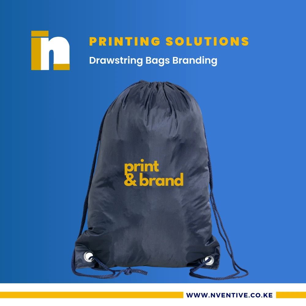 Drawstring Bag 1 Drawstring Bags Branding at Nventive Communication Printing Solutions