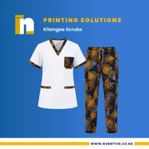 Kitengee Scrubs at Nventive Communication Printing Solutions