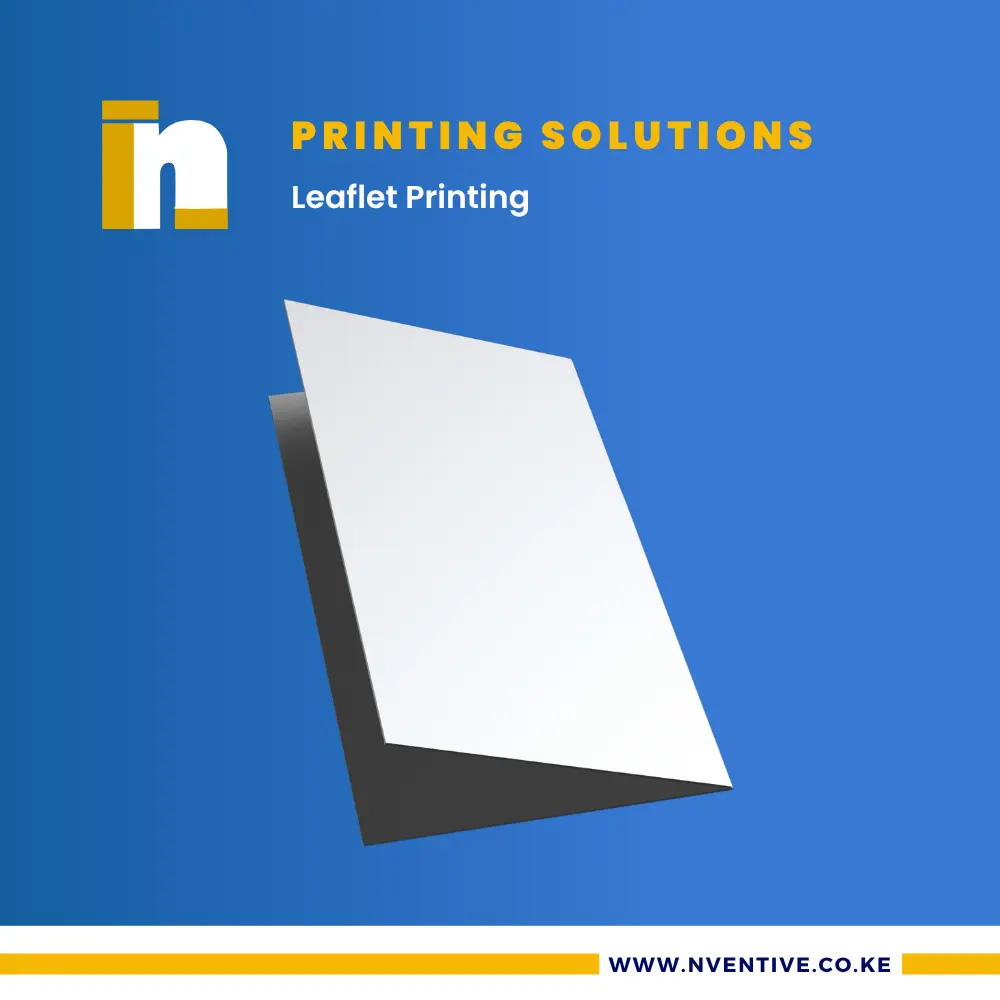 Leaflet Printing 1 Leaflet Printing at Nventive Communication Printing Solutions