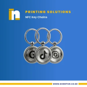 NFC Metal Keychains